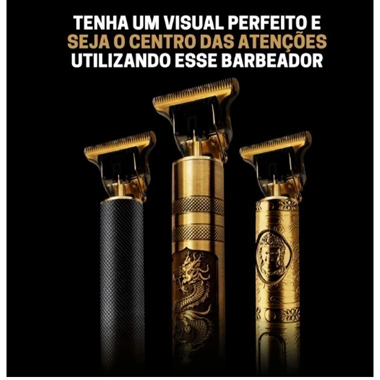 Máquina De Cortar Cabelo Para Barba Masculina Designer Aleatório Elétrico Profissional anjgg